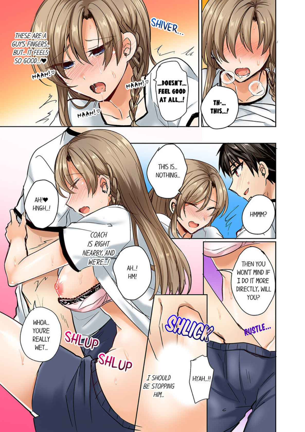 Hentai Manga Comic-My Swimsuit Slipped... And it went in!? A Mixed Synchronized Swimming Club with More Than Just Nip Slips in Store! ~ 1-Read-12